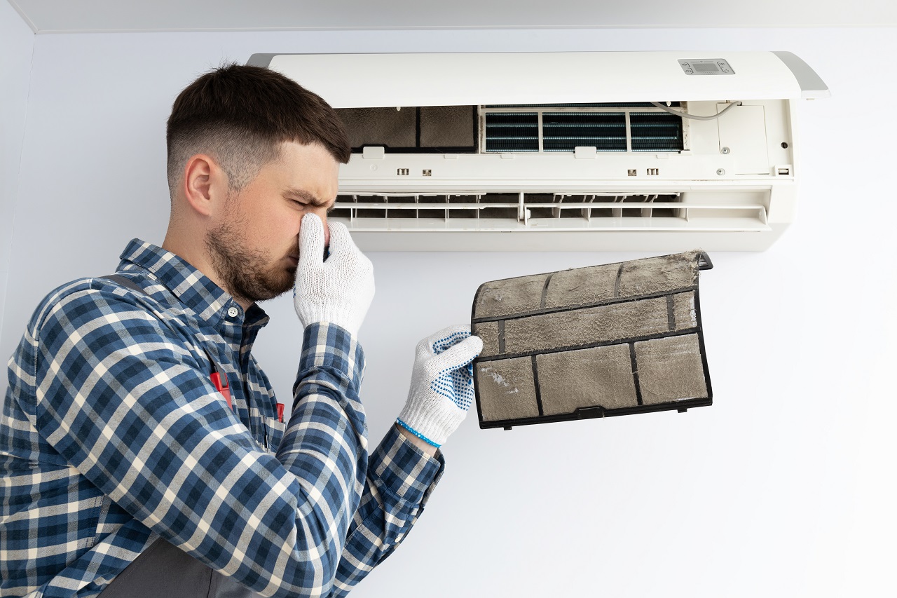 AC bad odor
